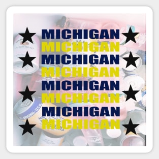 umich x 4 Sticker